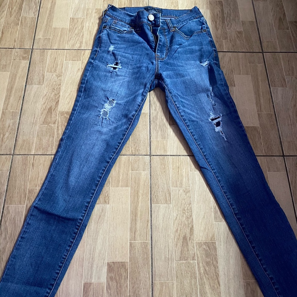 Size 2 Aeropostale High Waisted Ankle Jeggings
